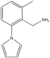 [2-methyl-6-(1H-pyrrol-1-yl)phenyl]methanamine Struktur