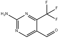 2-AMino-4-(trifluoroMethyl)pyriMidine-5-carbaldehyde Struktur