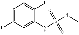 [(2,5-difluorophenyl)sulfamoyl]dimethylamine Struktur