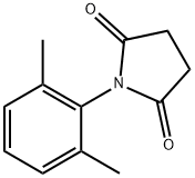 1-(2,6-dimethylphenyl)pyrrolidine-2,5-dione Struktur