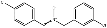 (Z)-[(3-chlorophenyl)methyl][(4-chlorophenyl)methylidene]oxidoazanium Struktur