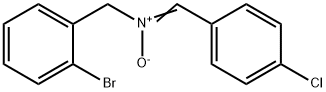 (Z)-[(2-bromophenyl)methyl][(4-chlorophenyl)methylidene]oxidoazanium Struktur