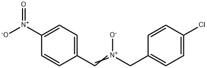 (Z)-[(4-chlorophenyl)methyl][(4-nitrophenyl)methylidene]oxidoazanium Struktur