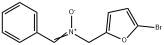 (Z)-[(5-bromofuran-2-yl)methyl](oxido)(phenylmethylidene)azanium Struktur