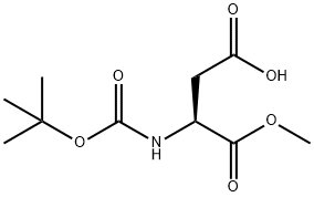 Boc-Asp-OMe 化學(xué)構(gòu)造式