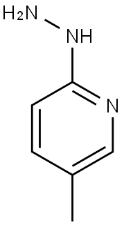 2-hydrazinyl-5-methylpyridine Struktur