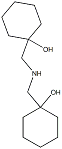 1,1'-[iminodi(methylene)]dicyclohexanol Struktur