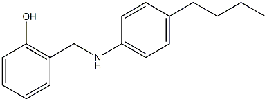 2-{[(4-butylphenyl)amino]methyl}phenol Struktur