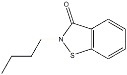 2-butylbenzo[d]isothiazol-3(2H)-one Struktur