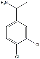 1-(3,4-dichlorophenyl)ethan-1-amine Struktur