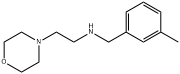 [(3-methylphenyl)methyl][2-(morpholin-4-yl)ethyl]amine Struktur