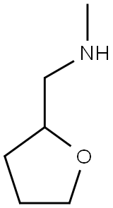 methyl(oxolan-2-ylmethyl)amine Struktur