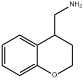 (3,4-dihydro-2H-1-benzopyran-4-yl)methanamine Struktur