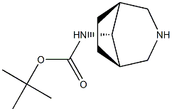 tert-butyl (8-syn)-3-azabicyclo[3.2.1]oct-8-ylcarbamate Struktur