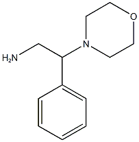 2-(morpholin-4-yl)-2-phenylethan-1-amine Struktur