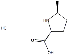 (2r,5s)-5-methylpyrrolidine-2-carboxylic acid hcl Struktur