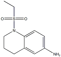 1-(ethanesulfonyl)-1,2,3,4-tetrahydroquinolin-6-amine Struktur