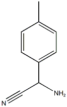 amino(4-methylphenyl)acetonitrile Struktur