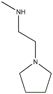 methyl[2-(pyrrolidin-1-yl)ethyl]amine Struktur