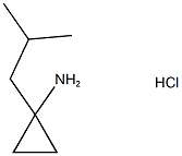 (1-isobutylcyclopropyl)amine hcl Struktur