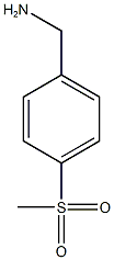 (4-methanesulfonylphenyl)methanamine Struktur