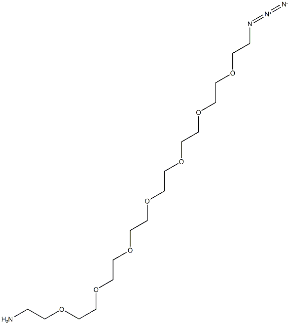 Amino-PEG8-azide Struktur