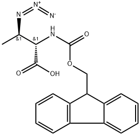 Fmoc-L-Abu(3R-N3)-OH Struktur