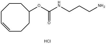 TCO-NH2, HCl salt Struktur