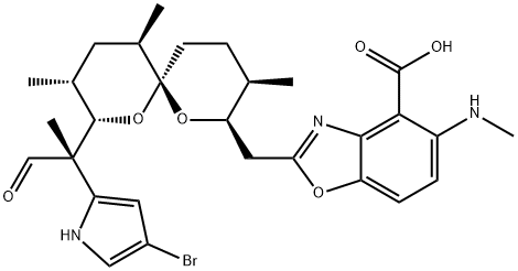 4-溴-A23187, 76455-82-8, 結(jié)構(gòu)式