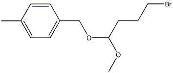 4-Bromo-1-methoxy-butoxymethyl polystyrene (1% DVB, 100-200 mesh) Struktur