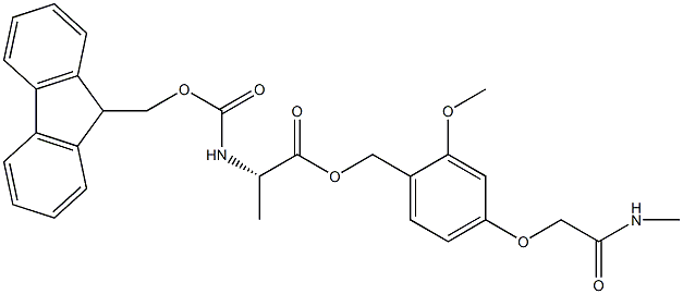 Fmoc-L-Ala-AC TG Struktur