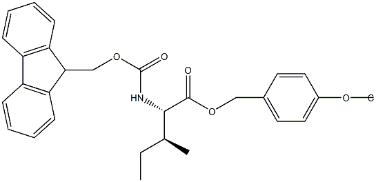 Fmoc-L-Ile-Wang TG Struktur