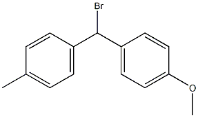 BROMO-(4-METHOXYPHENYL)METHYL POLYSTYRENE Struktur