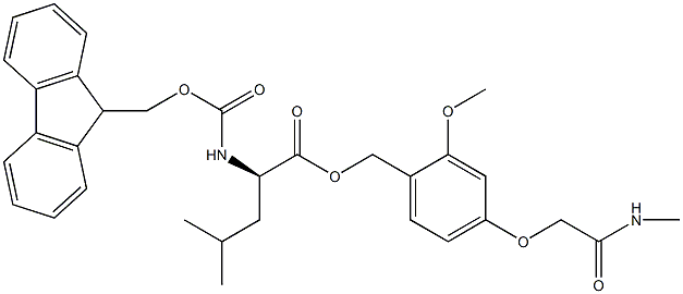 Fmoc-D-Leu-AC TG Struktur