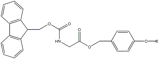 Fmoc-Gly-Wang TG Struktur