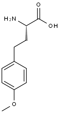 O-Methyl-L-homotyrosine Struktur