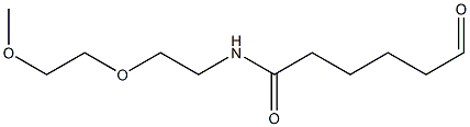 alpha-Methoxy-omega-formyl poly(ethylene glycol) (PEG-MW 10.000 Dalton) Struktur