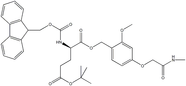 Fmoc-D-Glu(tBu)-AC TG Struktur