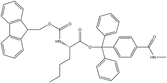 Fmoc-L-Nle-Trt TG Struktur