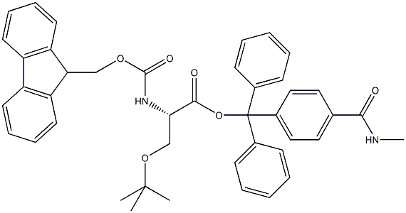 Fmoc-L-Ser(tBu)-Trt TG Struktur