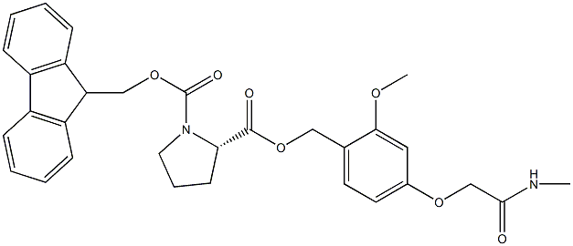 Fmoc-L-Pro-AC TG Struktur