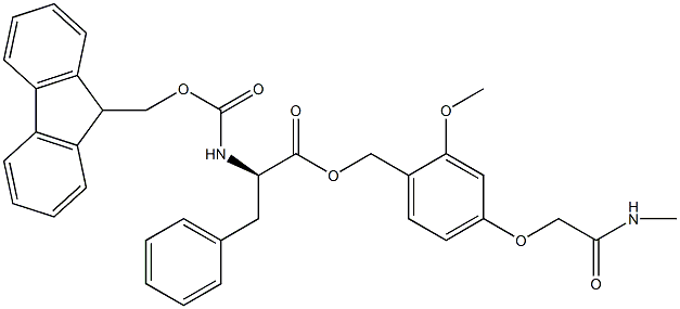 Fmoc-D-Phe-AC TG Struktur