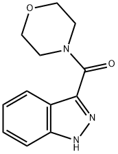 1H-indazol-3-yl(morpholin-4-yl)methanone Struktur