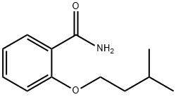 2-(3-methylbutoxy)benzamide Struktur