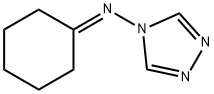 N-(1,2,4-triazol-4-yl)cyclohexanimine Struktur