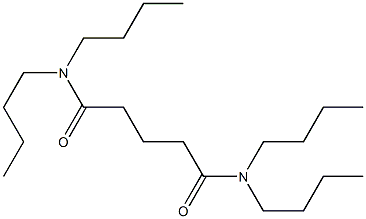 N,N,N',N'-tetrabutylpentanediamide Struktur