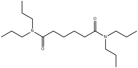 N,N,N',N'-tetrapropylhexanediamide Struktur