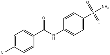 4-chloro-N-(4-sulfamoylphenyl)benzamide Struktur