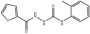 1-(furan-2-carbonylamino)-3-(2-methylphenyl)urea Struktur