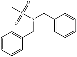 N,N-dibenzylmethanesulfonamide Struktur